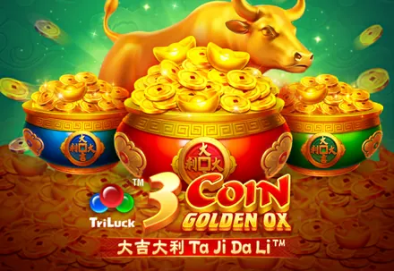 3 Coin Golden OX – JILI game art
