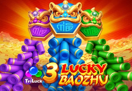 3 Lucky Baozhu – JILI game art
